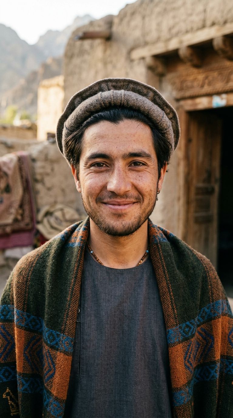 Nonbinary person from Afghanistan