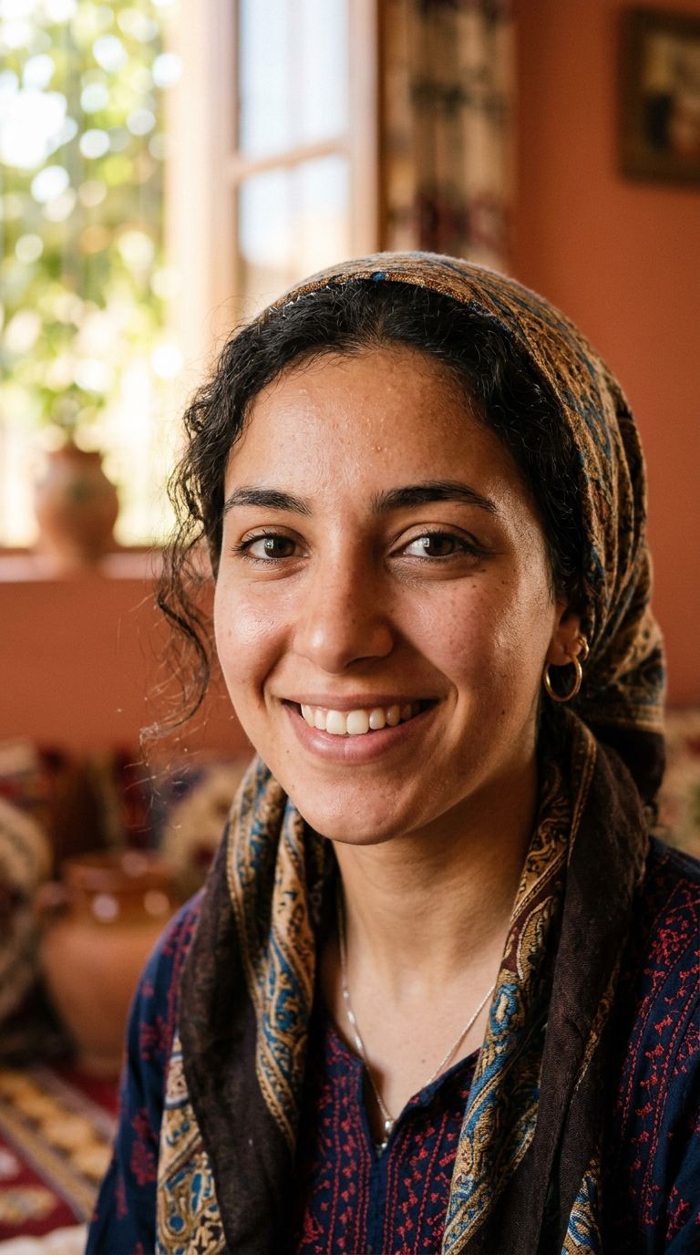 Young woman from Algeria