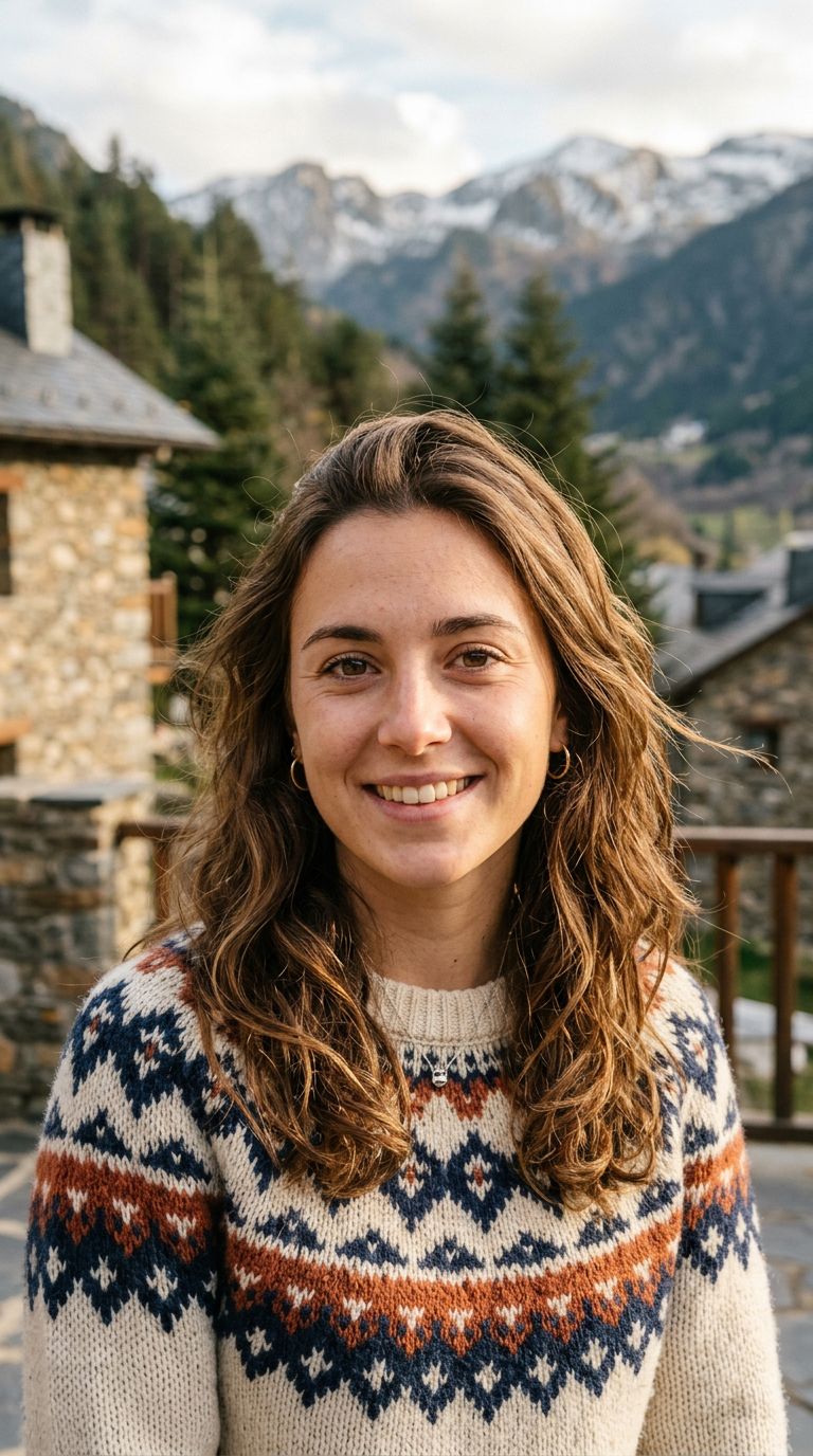 Young woman from Andorra