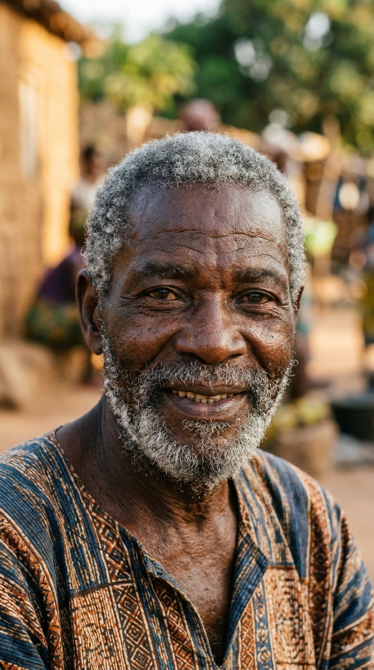 Elderly man from Angola