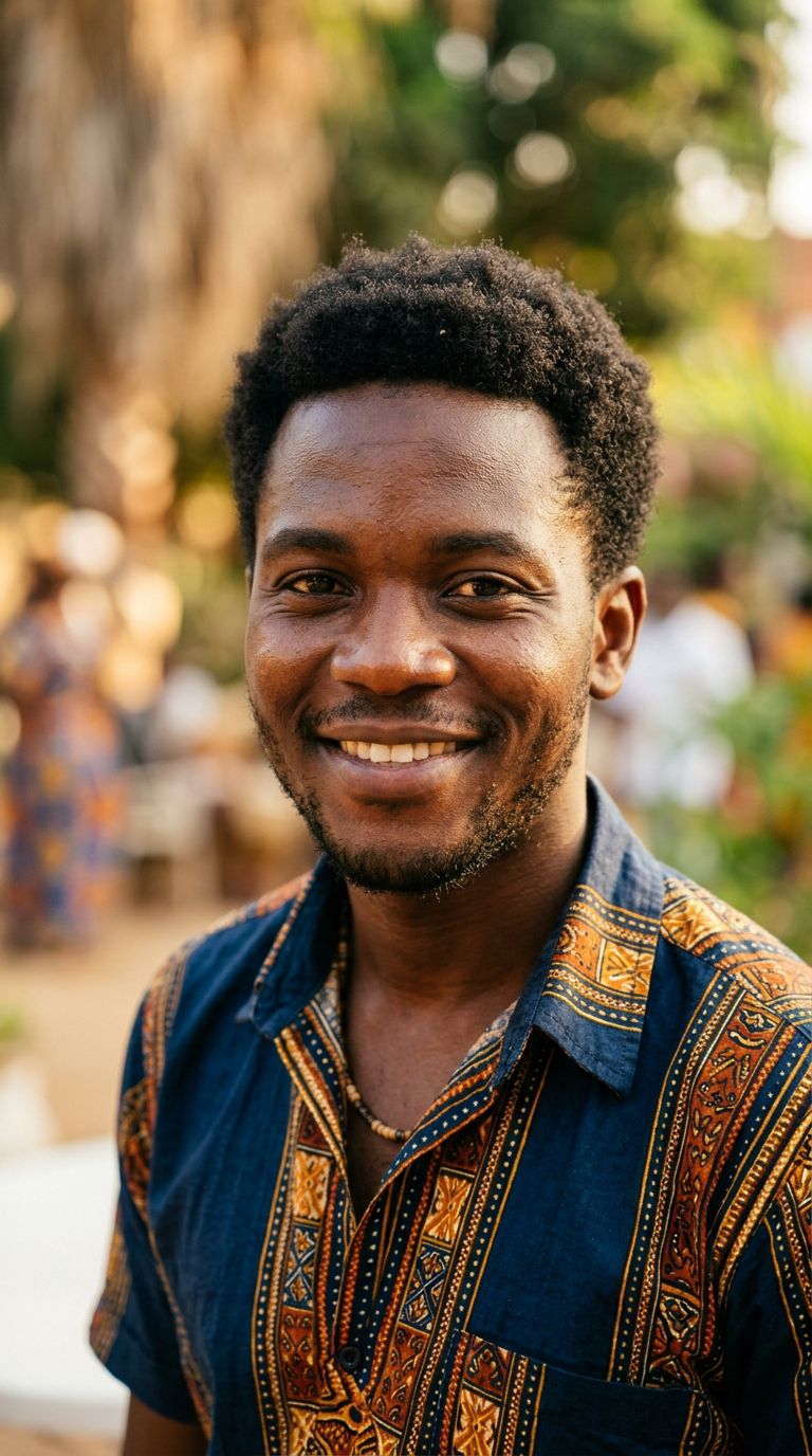 Young man from Angola