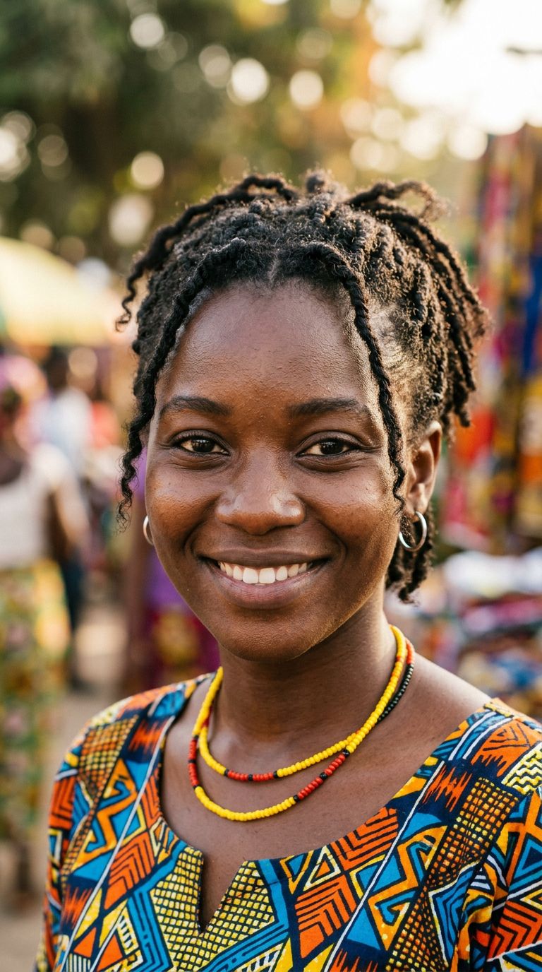 Young woman from Angola