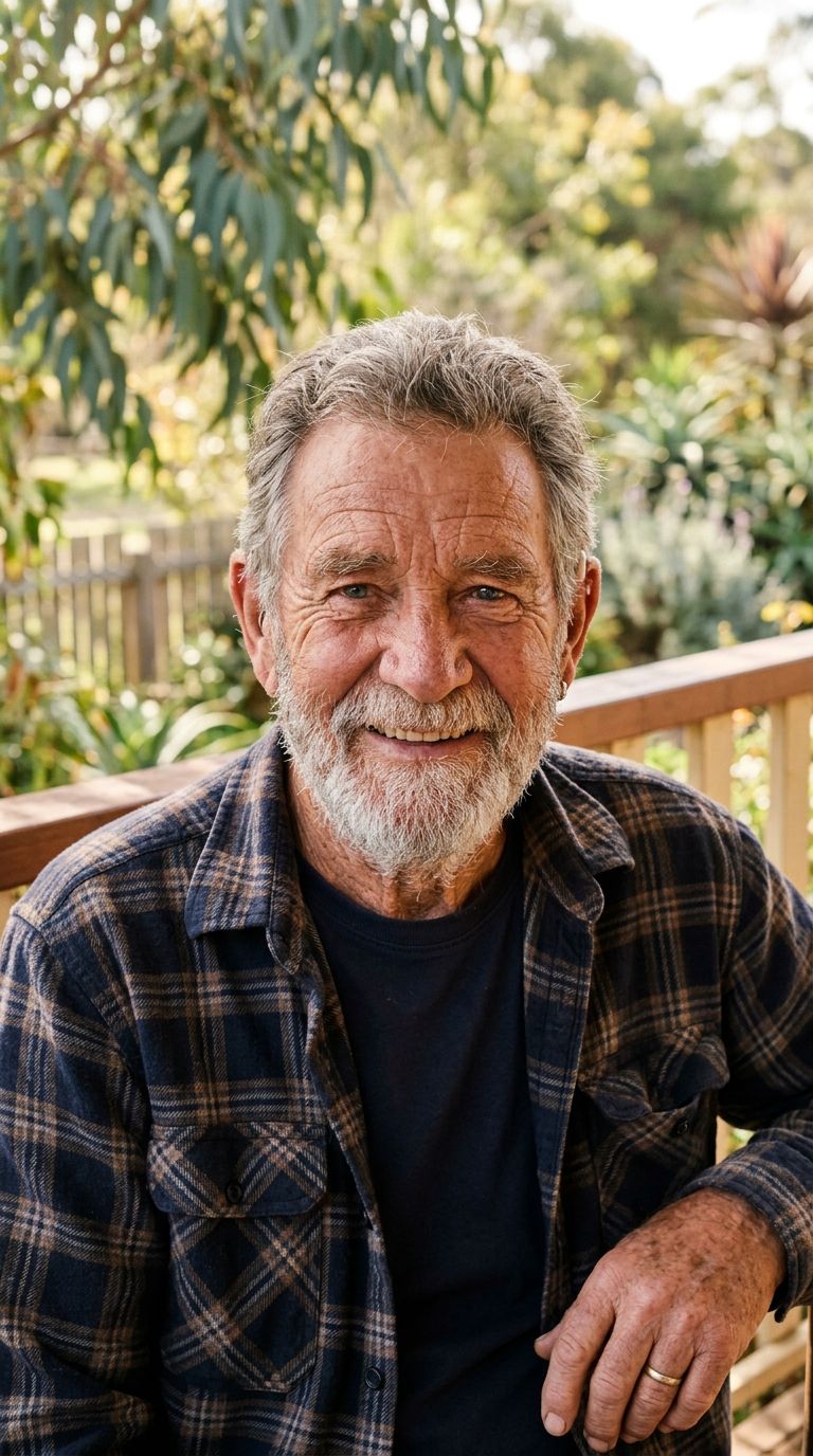 Elderly man from Australia