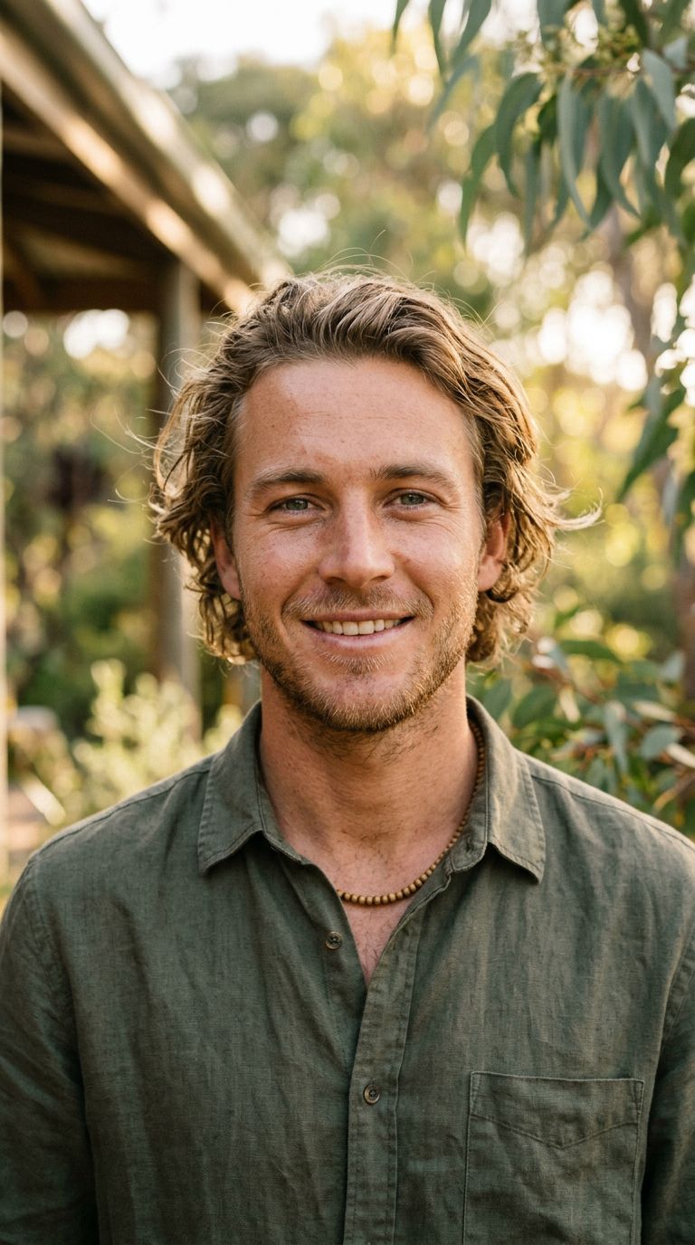 Young man from Australia