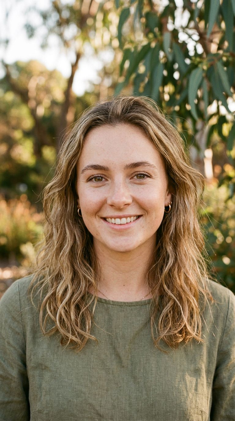 Young woman from Australia