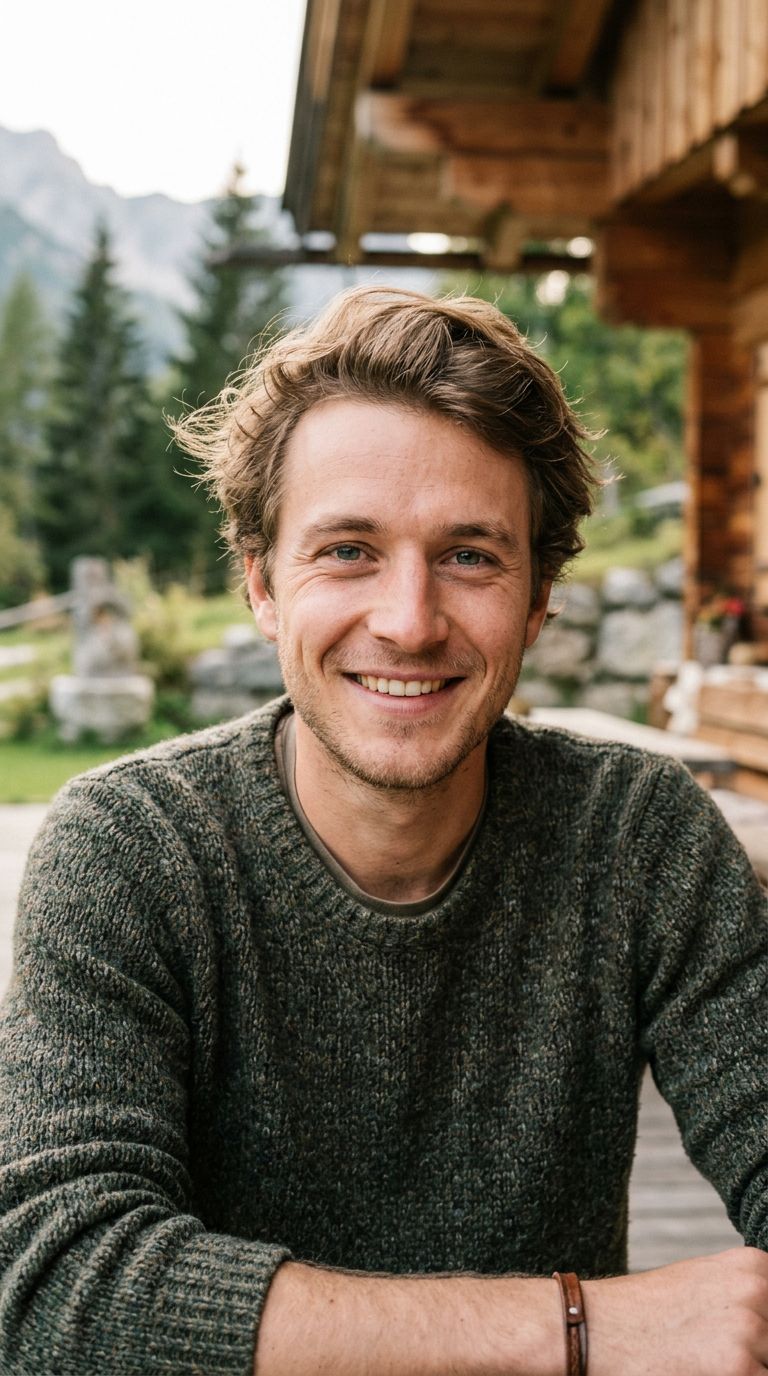 Young man from Austria