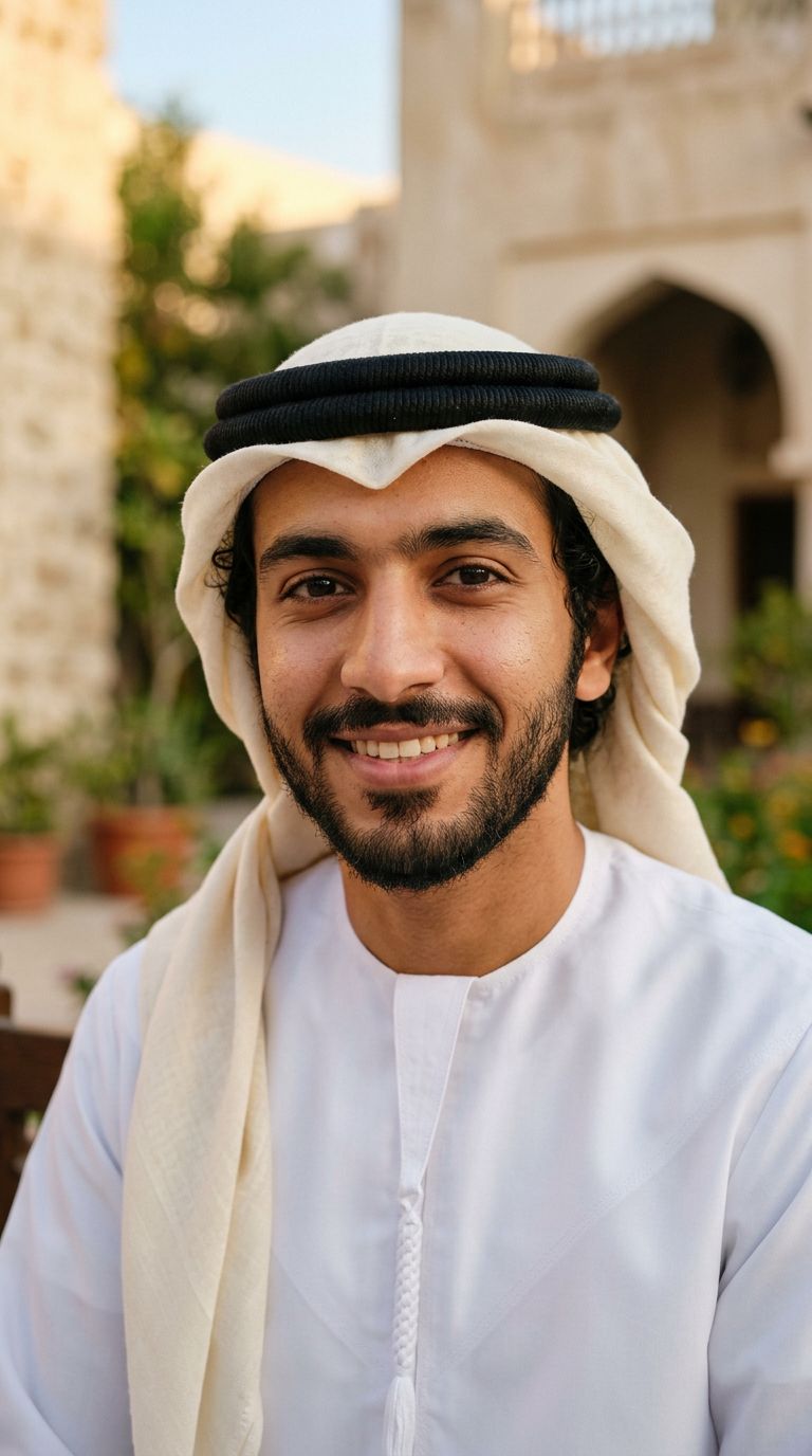 Young man from Bahrain