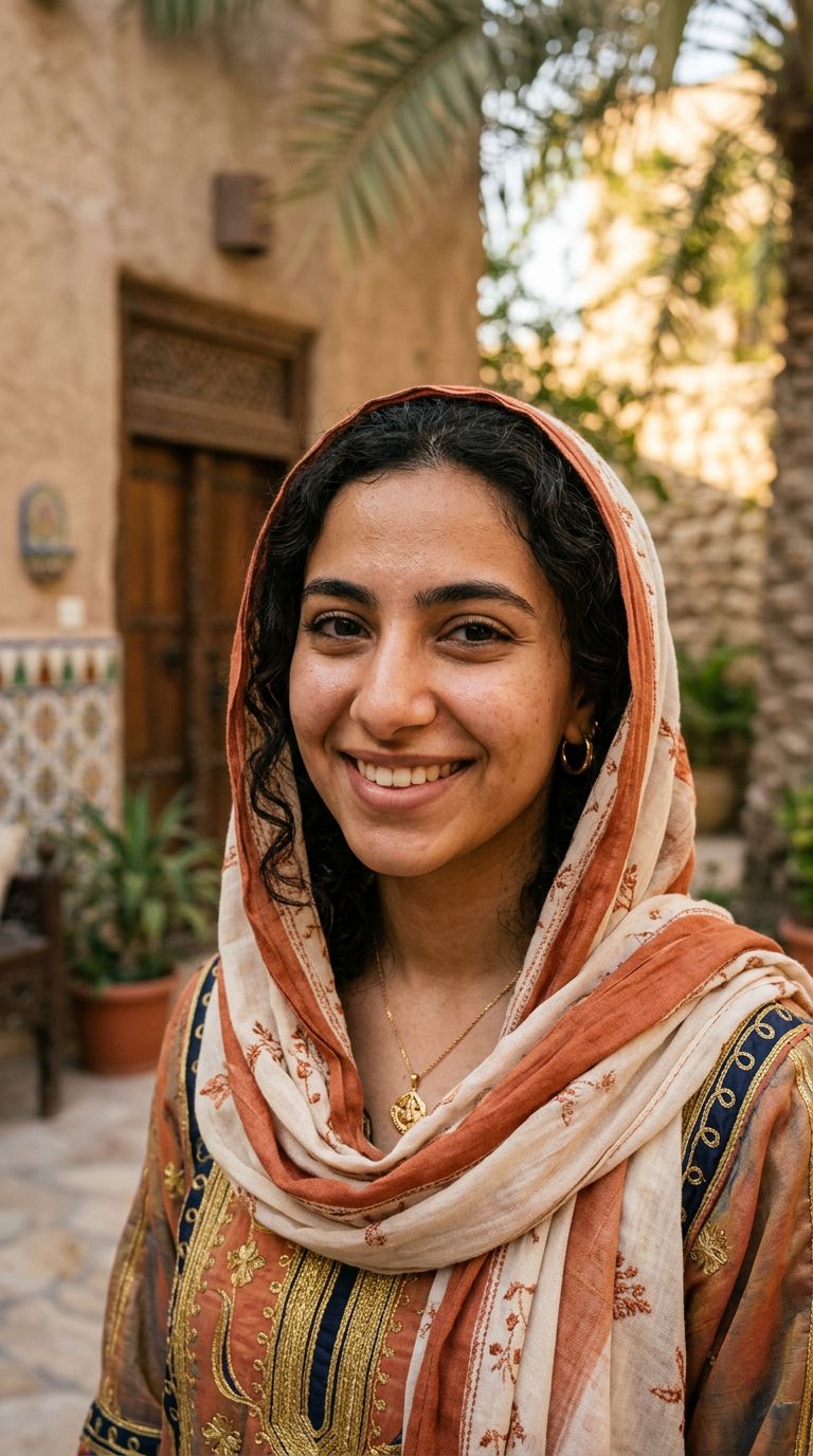 Young woman from Bahrain