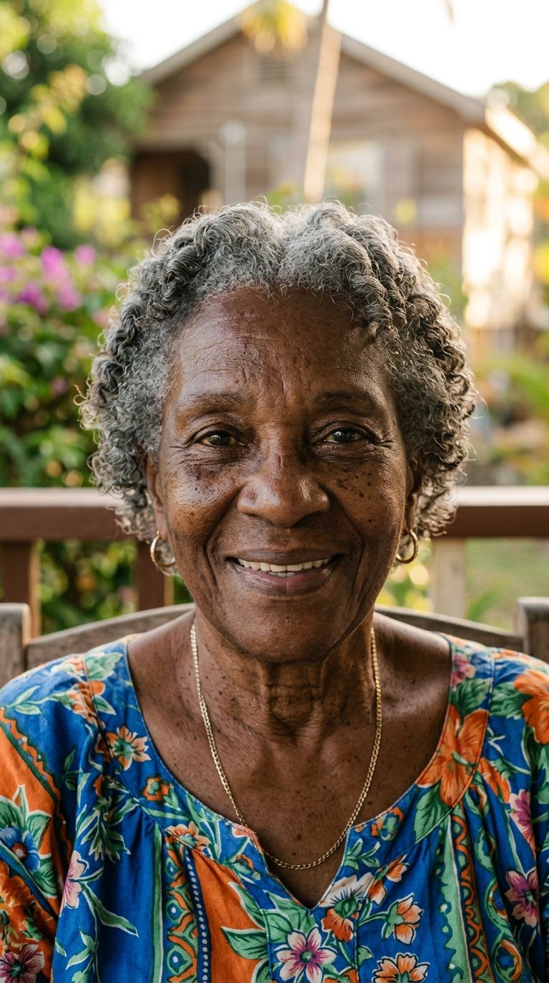Elderly woman from Barbados
