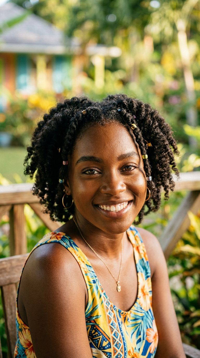 Young woman from Barbados