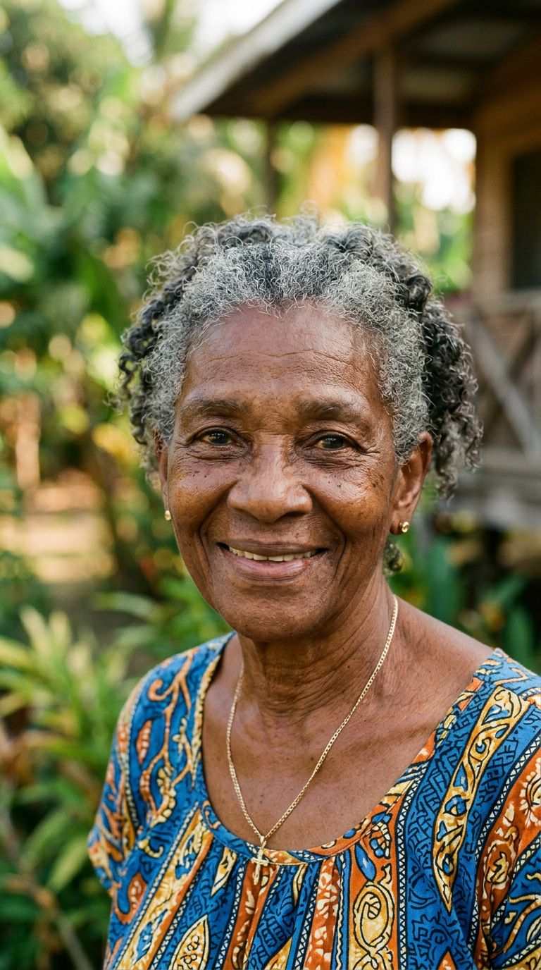 Elderly woman from Belize