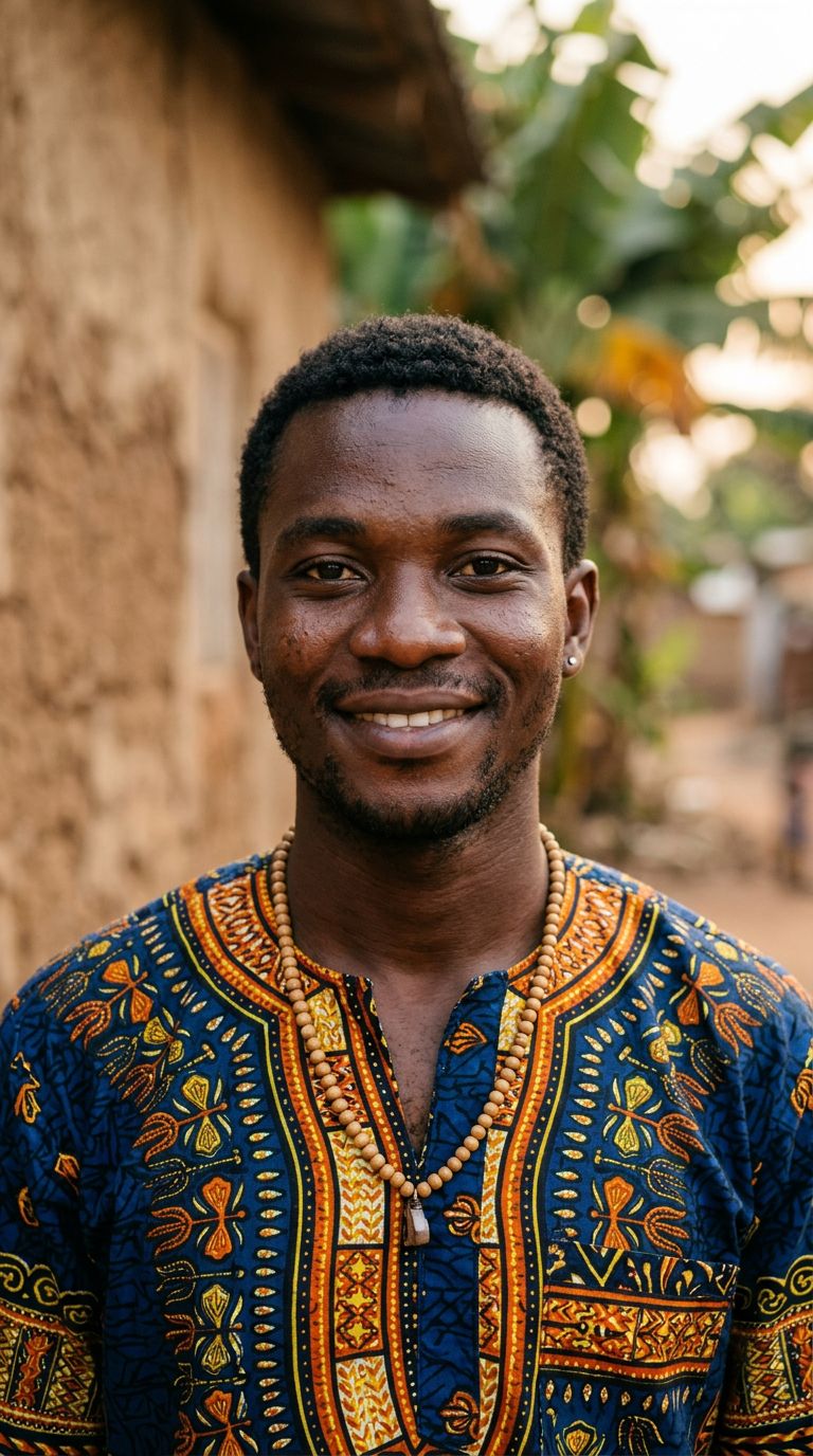 Young man from Benin