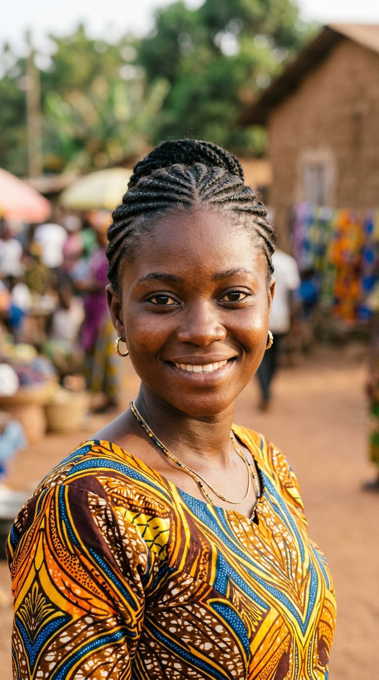 Young woman from Benin