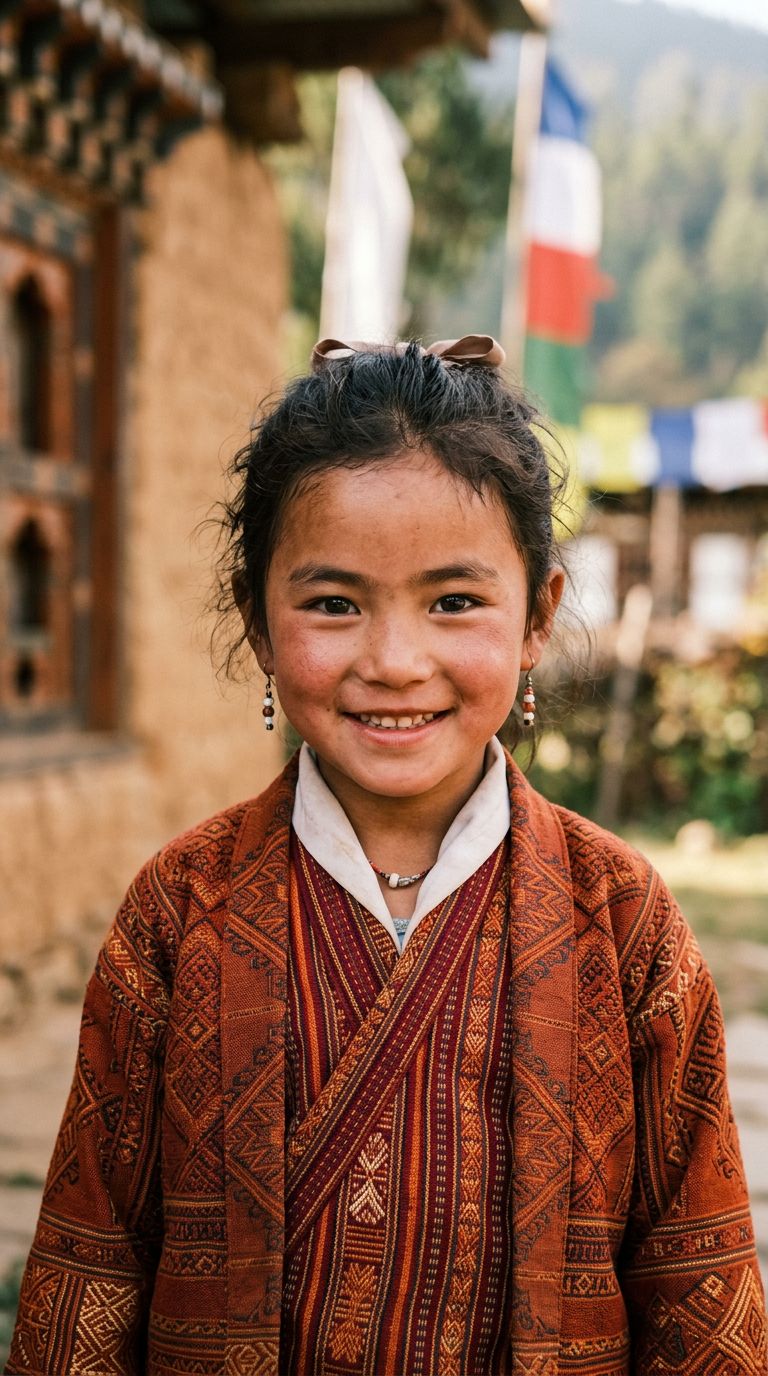 Child from Bhutan