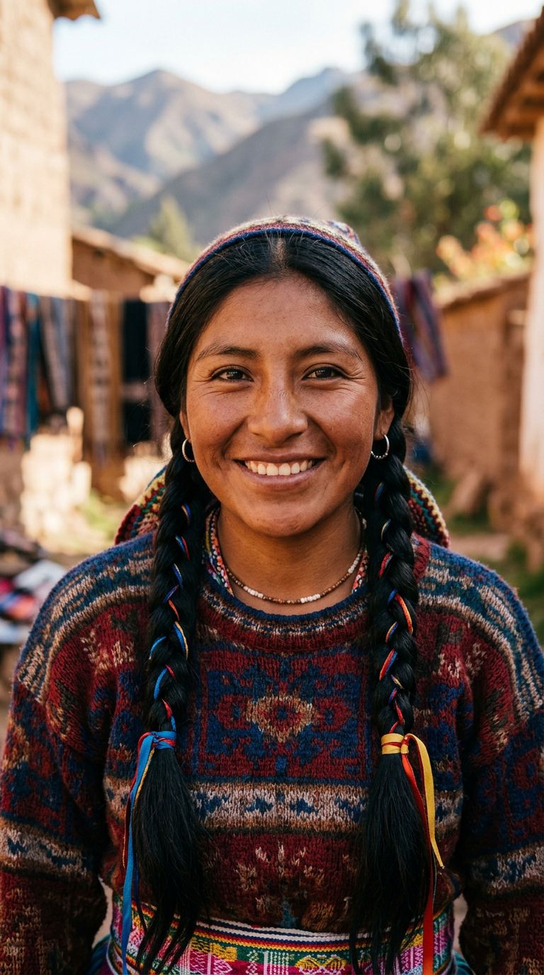 Young woman from Bolivia