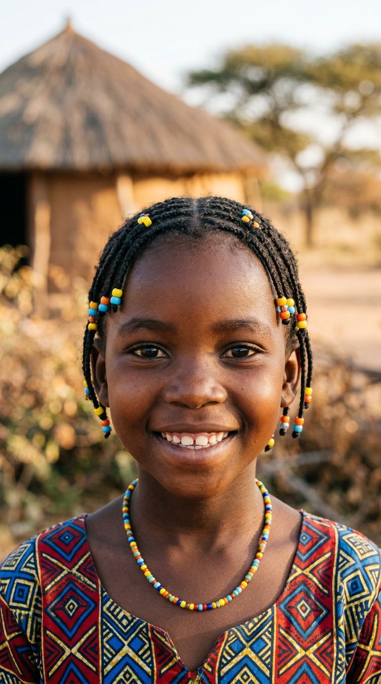 Child from Botswana