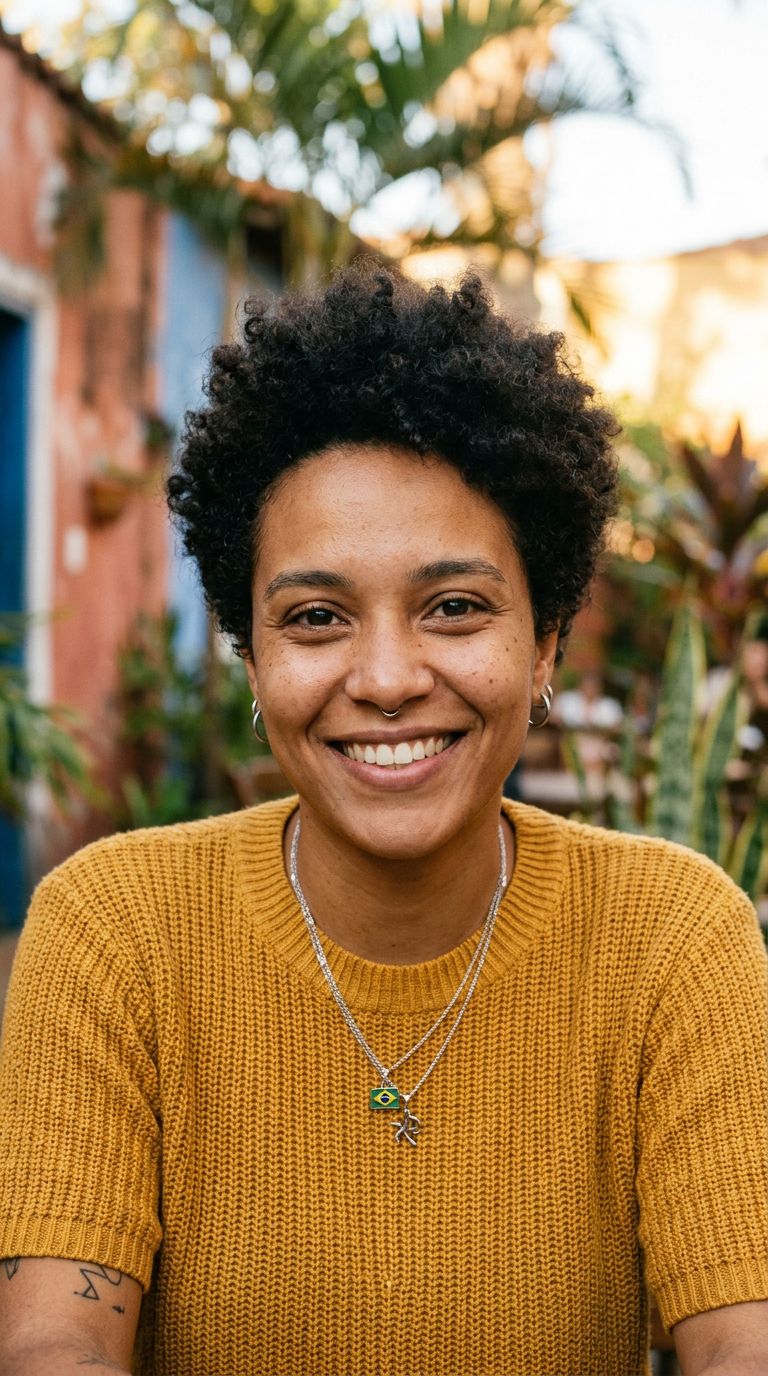 Nonbinary person from Brazil