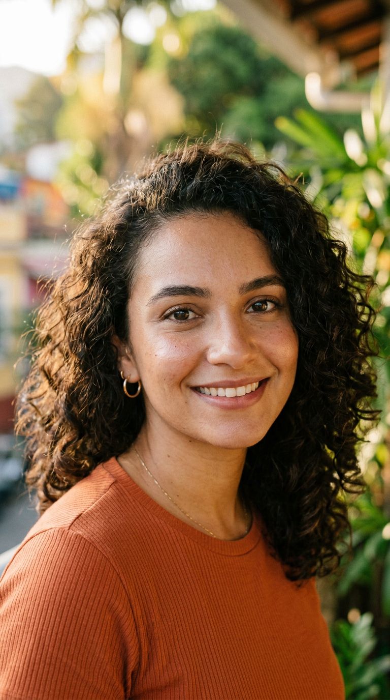 Young woman from Brazil
