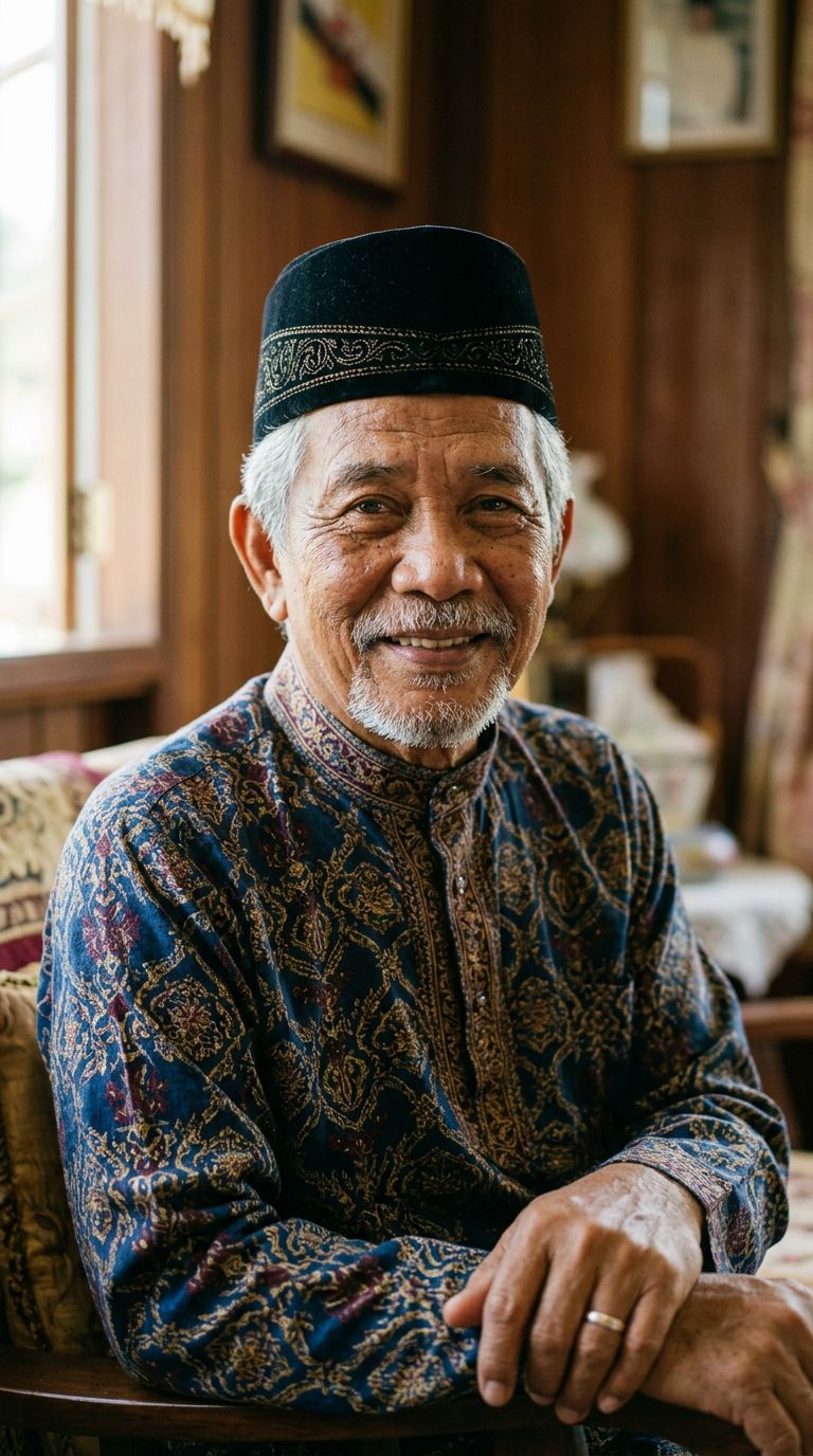 Elderly man from Brunei