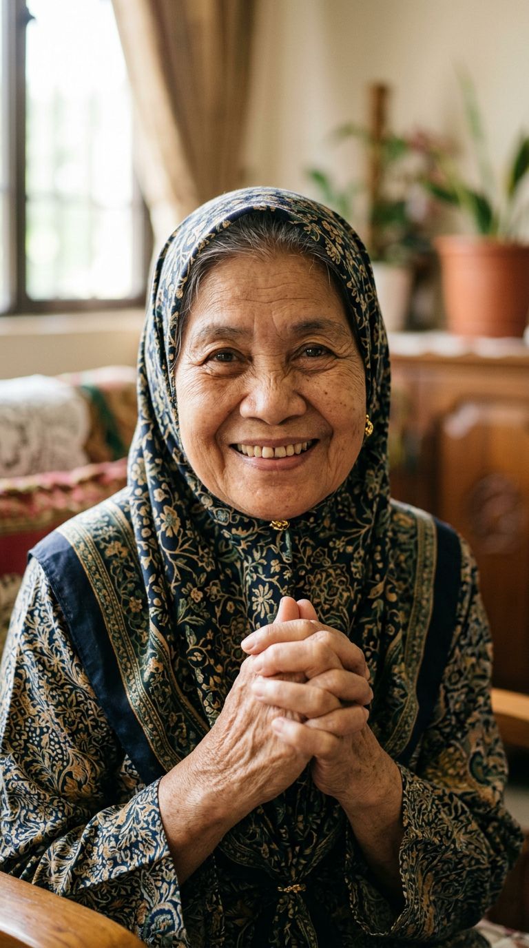 Elderly woman from Brunei