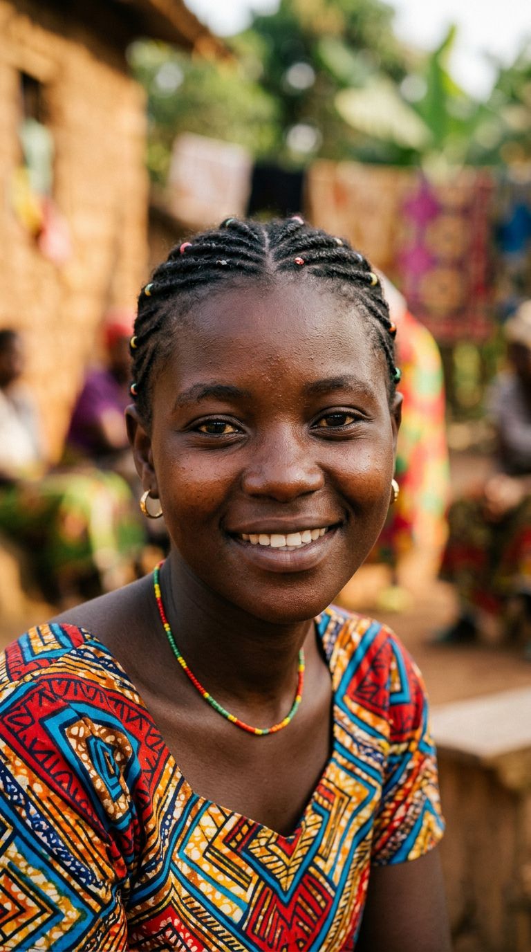 Young woman from Burundi