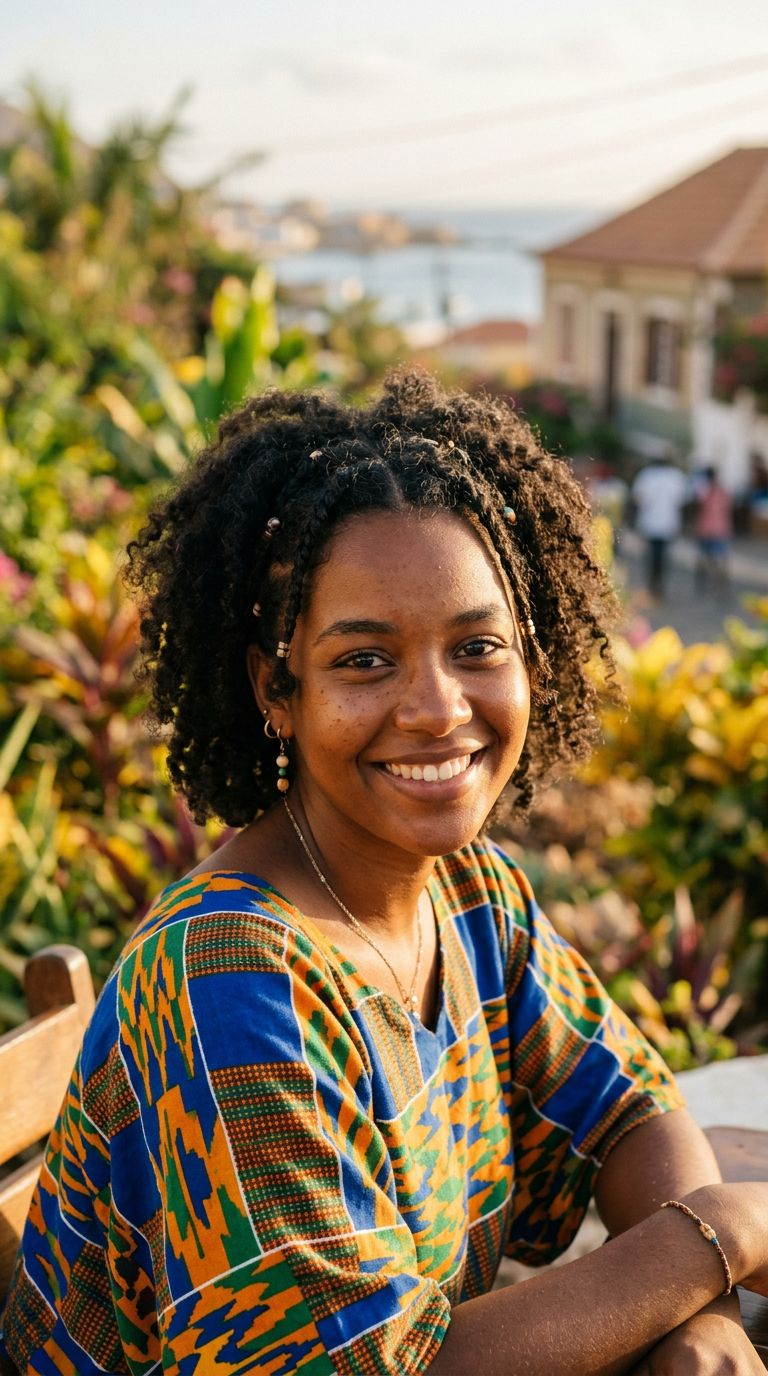 Young woman from Cabo Verde
