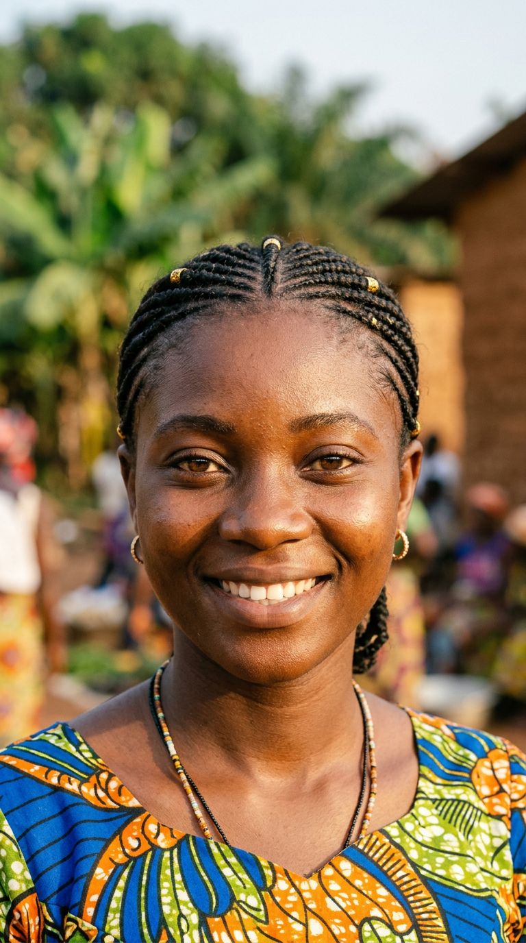Young woman from Cameroon