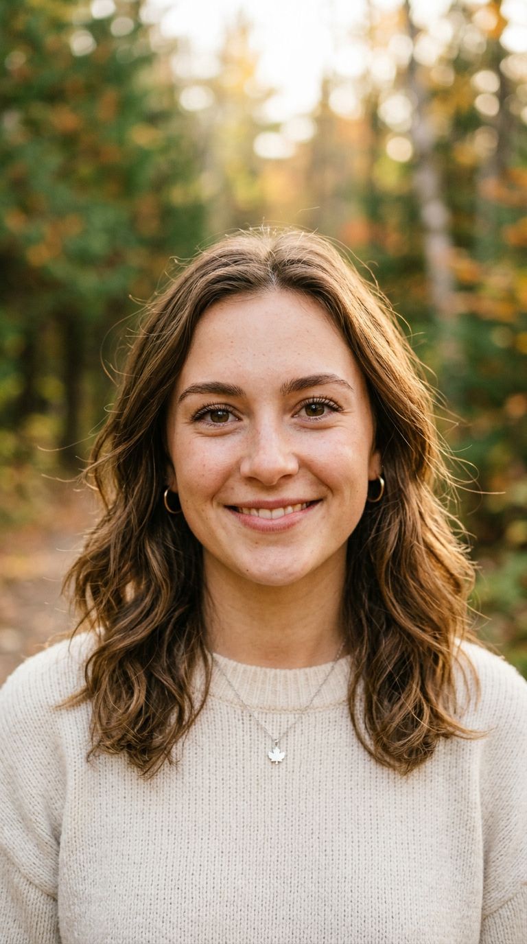 Young woman from Canada