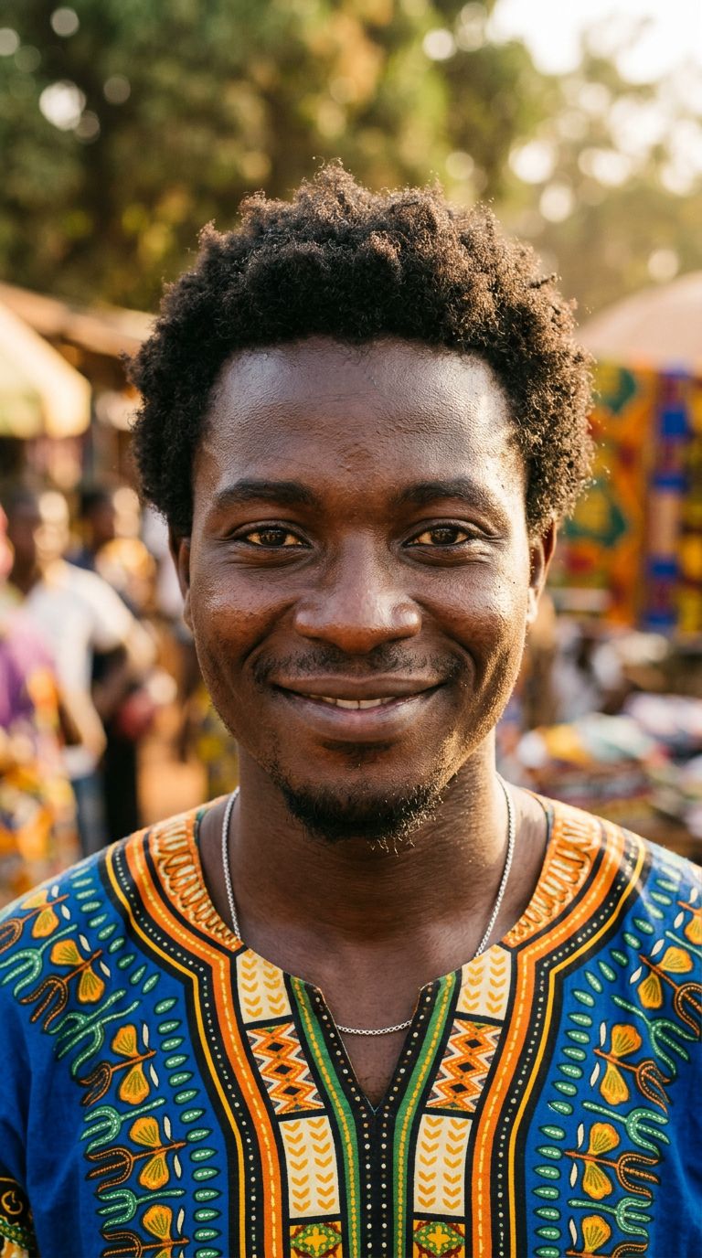 Young man from Central African Republic