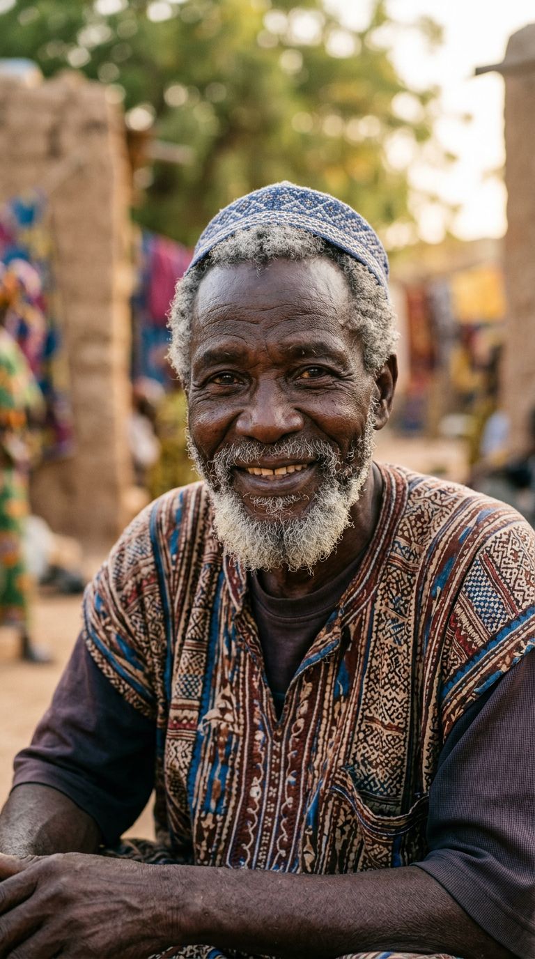 Elderly man from Chad