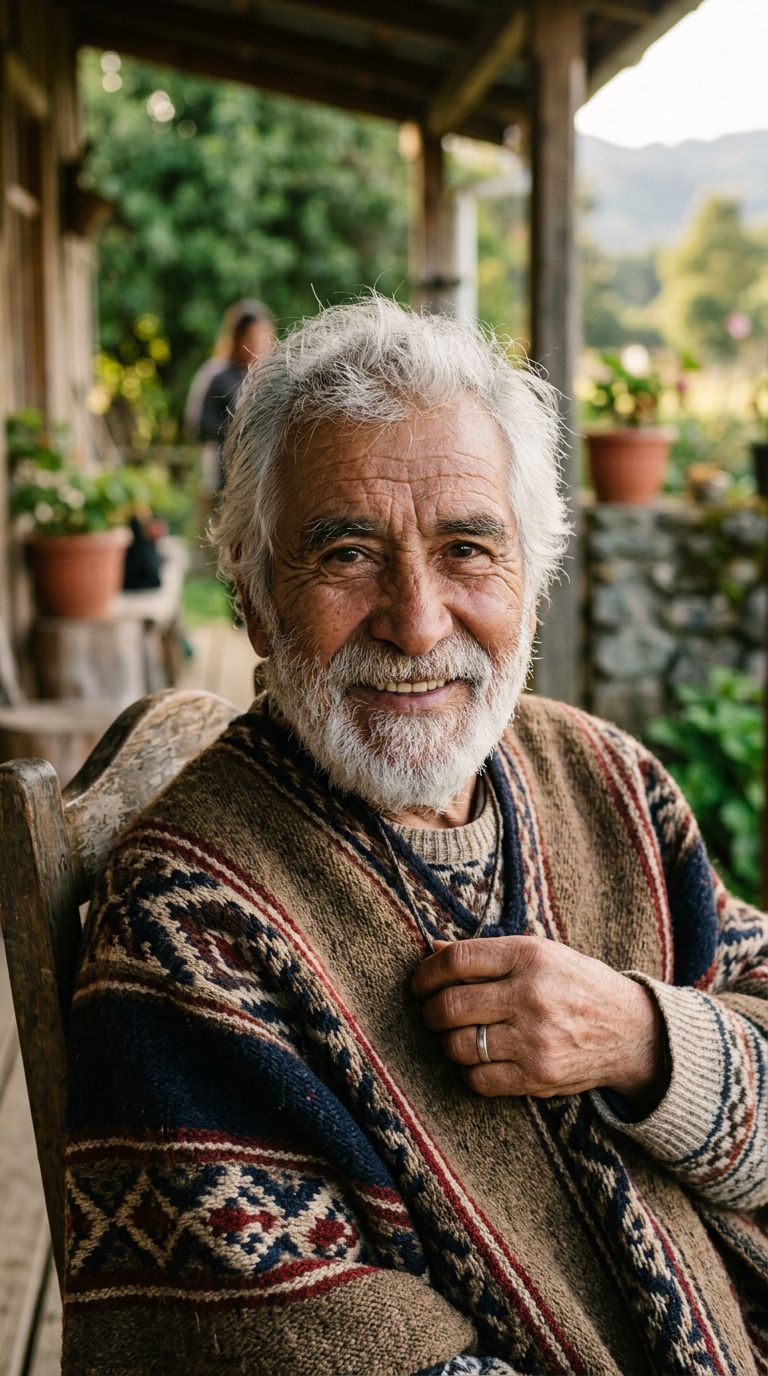 Elderly man from Chile