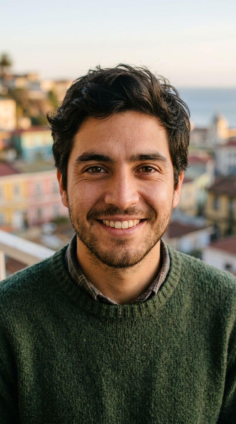 Young man from Chile