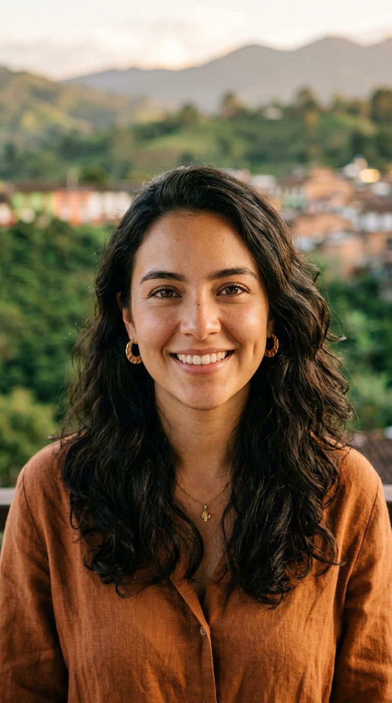 Young woman from Colombia