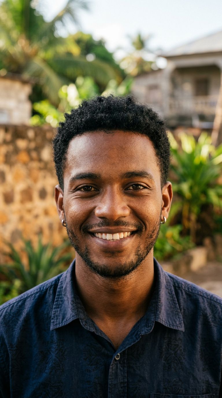 Young man from Comoros