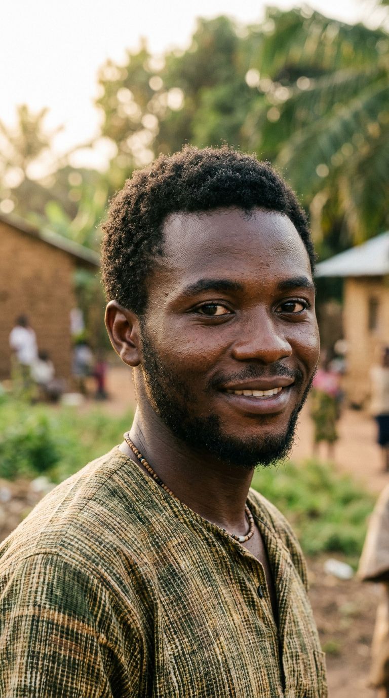 Young man from Congo