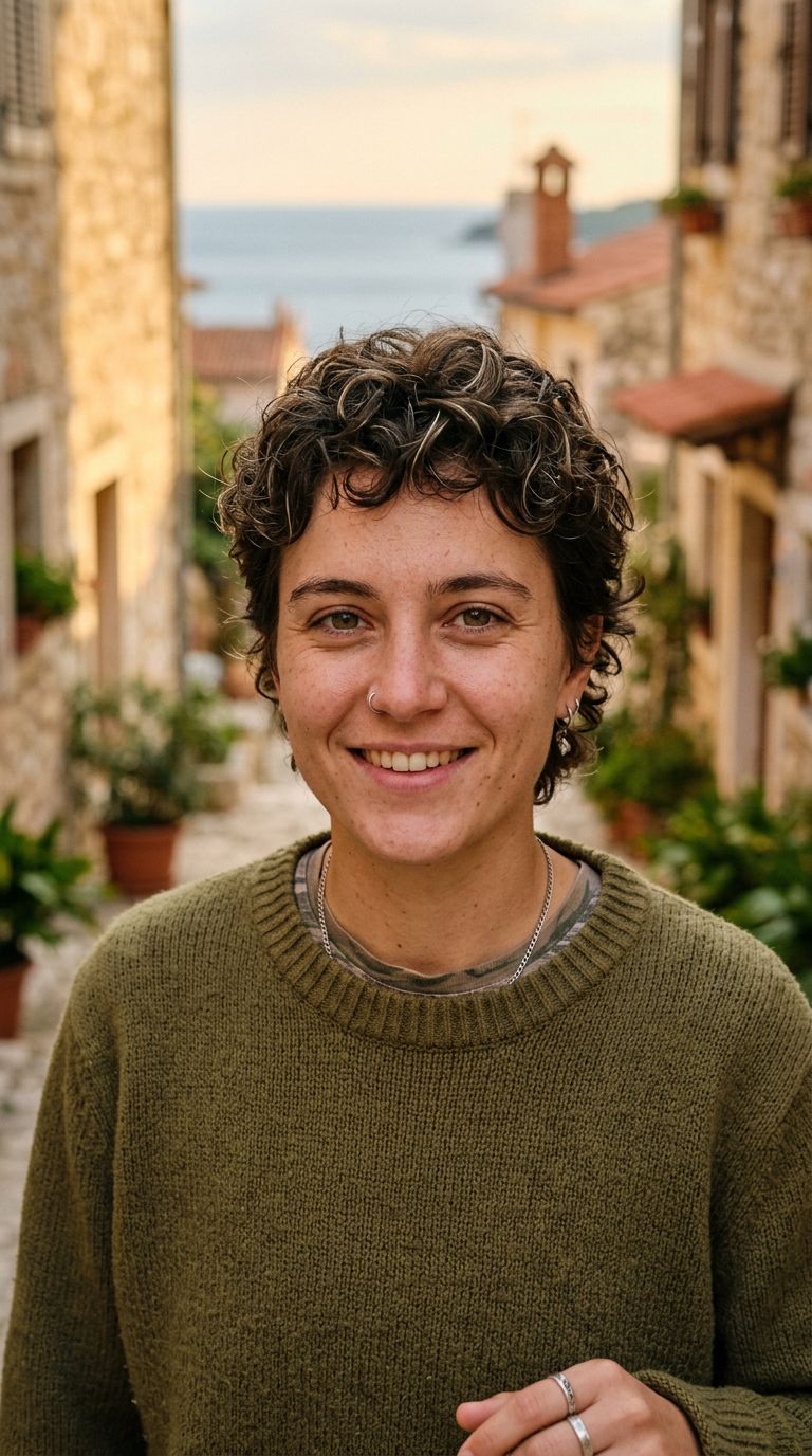 Nonbinary person from Croatia