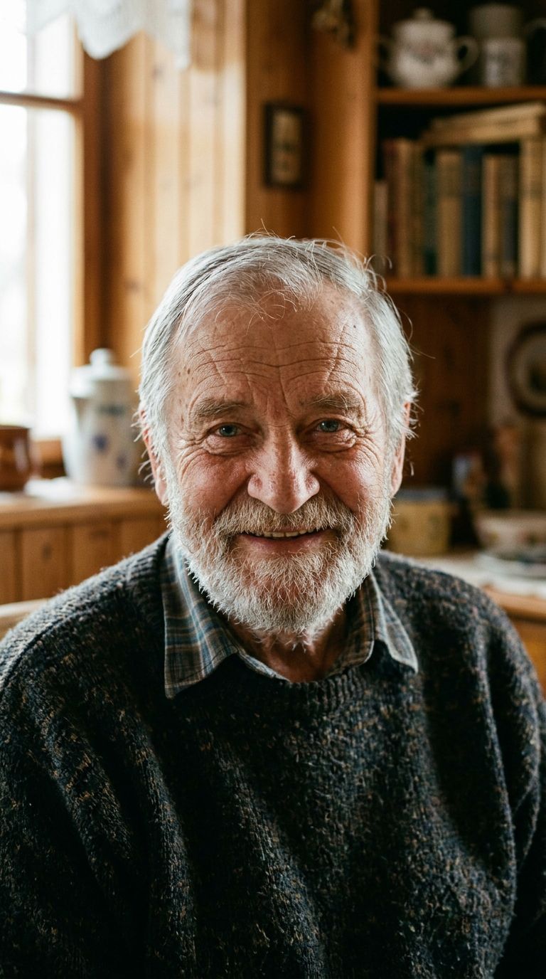 Elderly man from Czech Republic