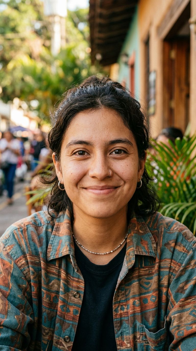 Nonbinary person from El Salvador