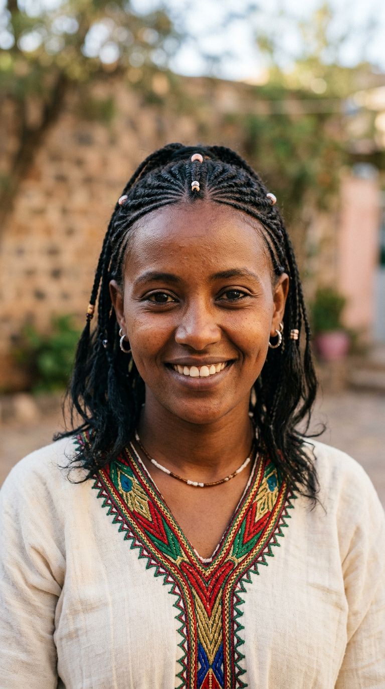 Young woman from Eritrea