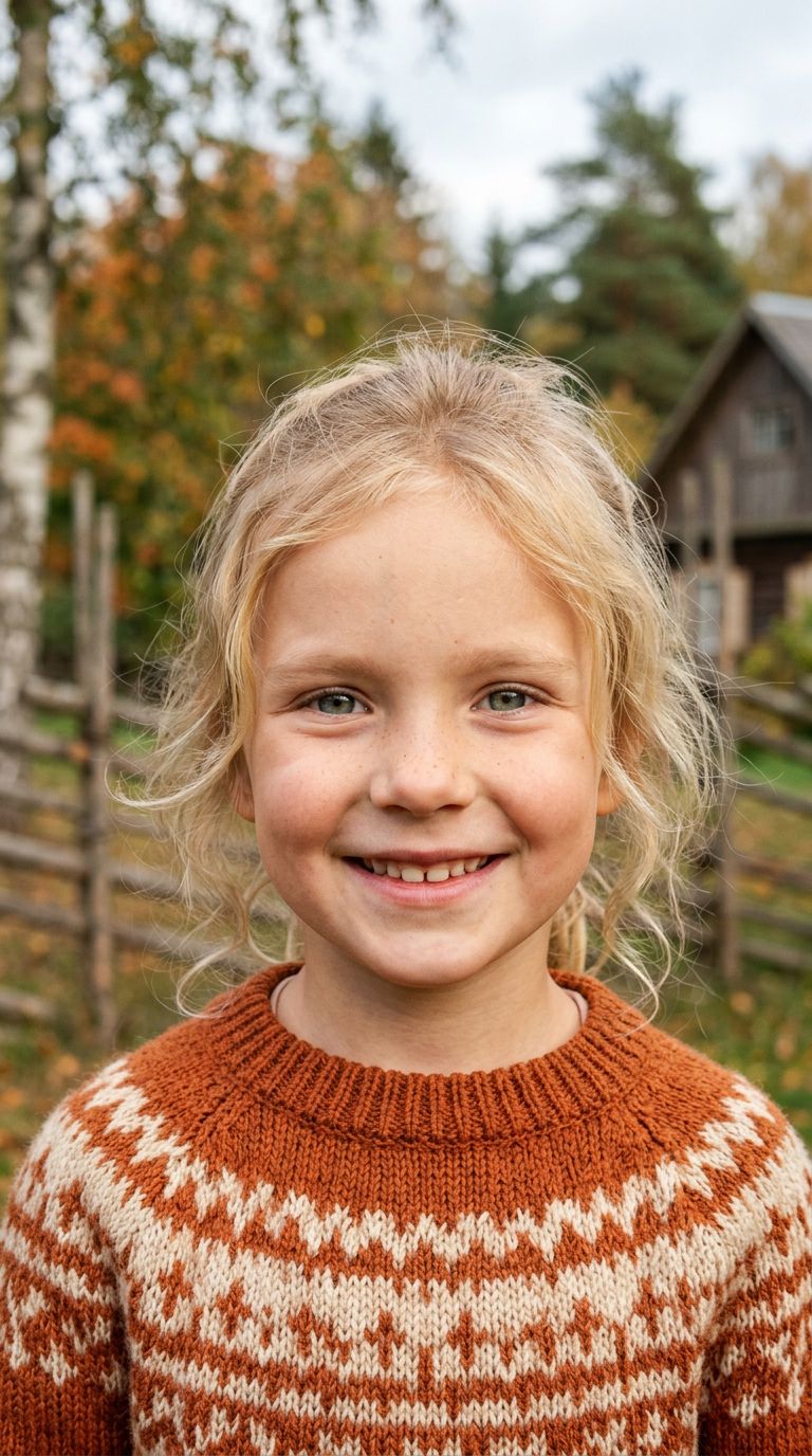 Child from Estonia