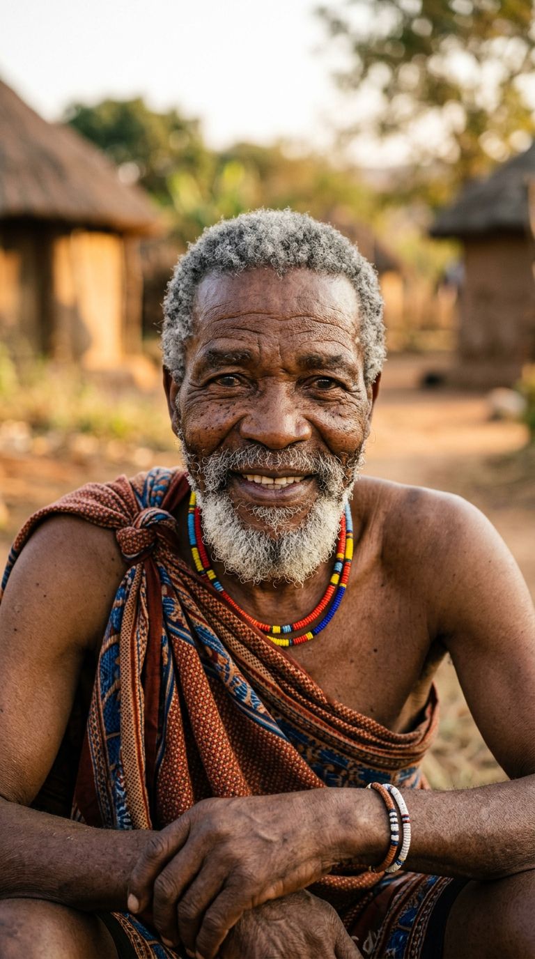 Elderly man from Eswatini