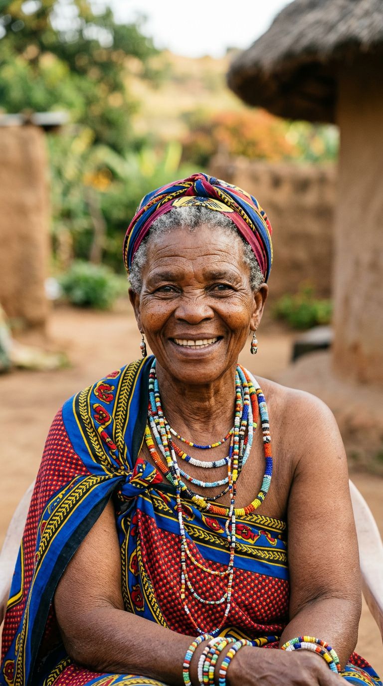 Elderly woman from Eswatini