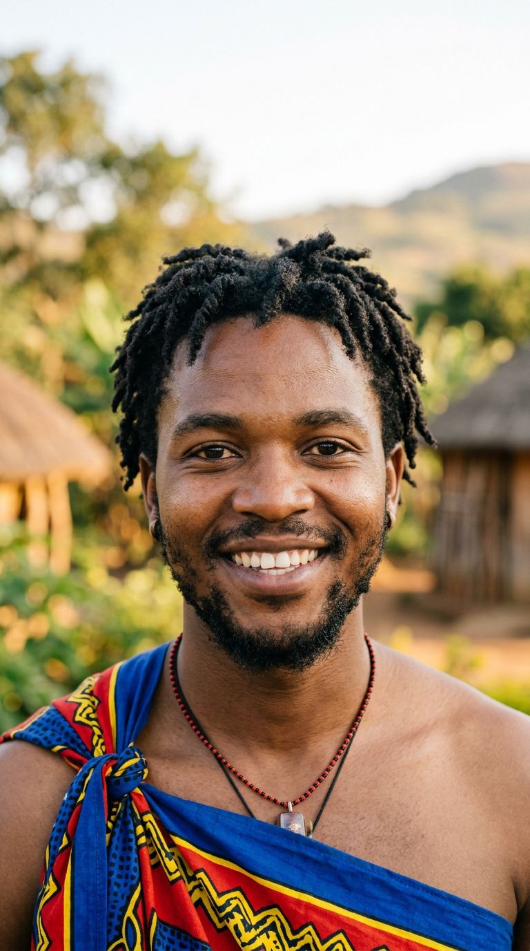 Young man from Eswatini