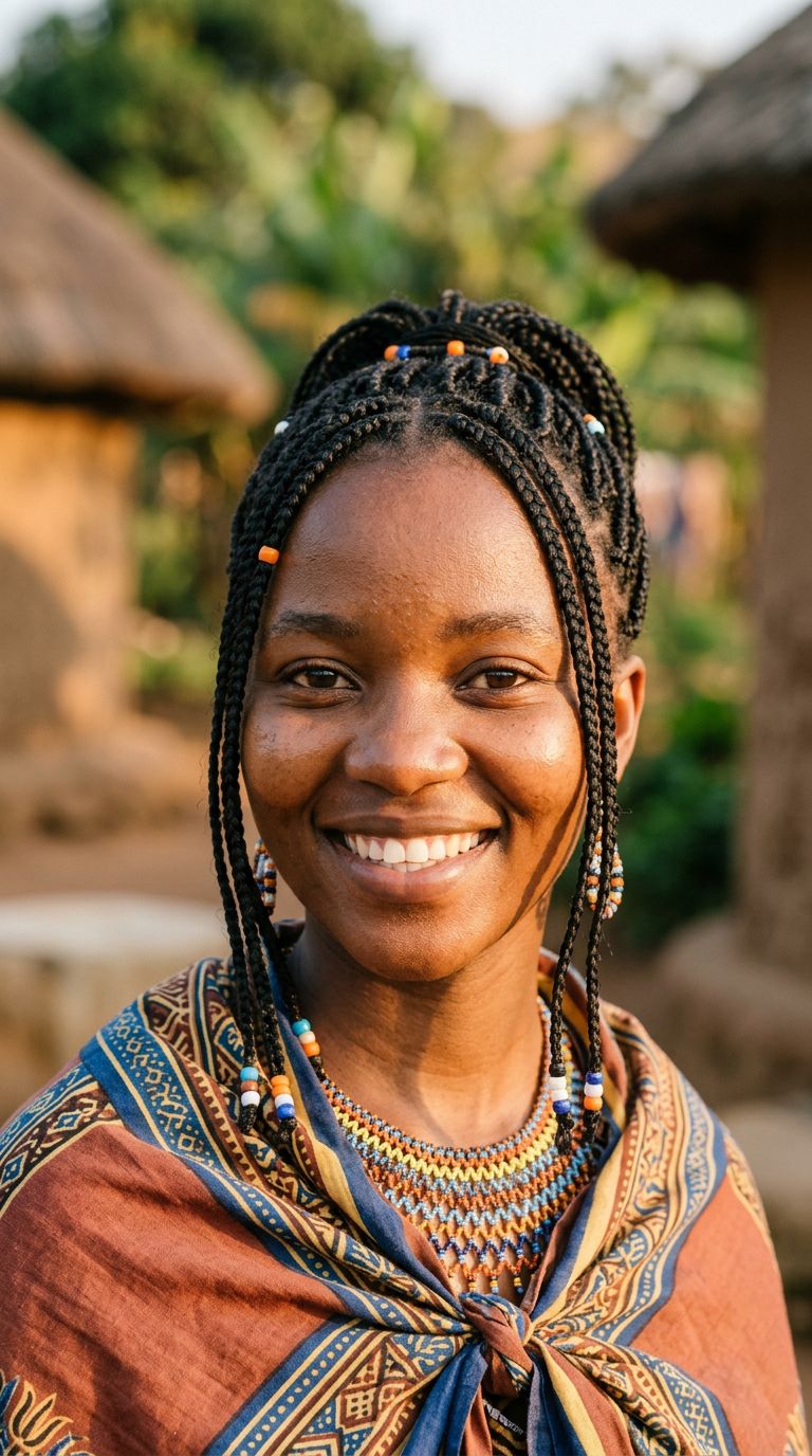 Young woman from Eswatini