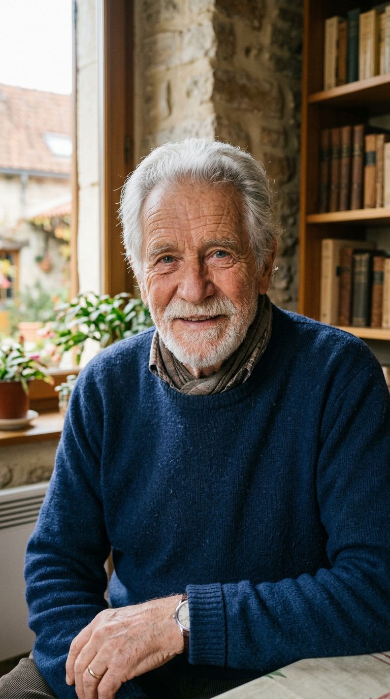 Elderly man from France