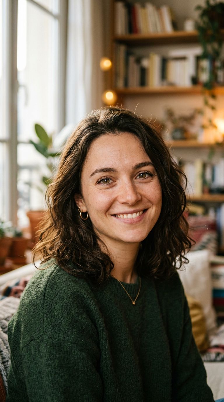 Young woman from France