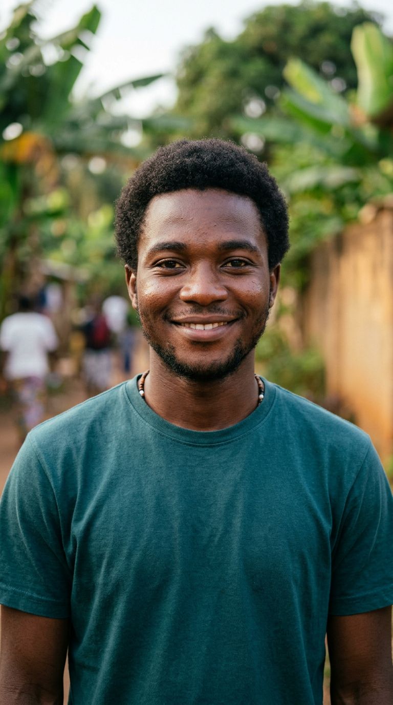 Young man from Gabon