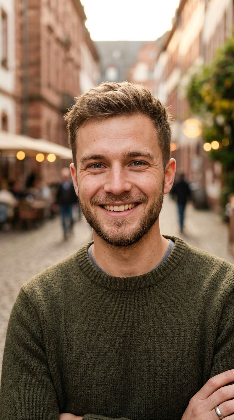 Young man from Germany