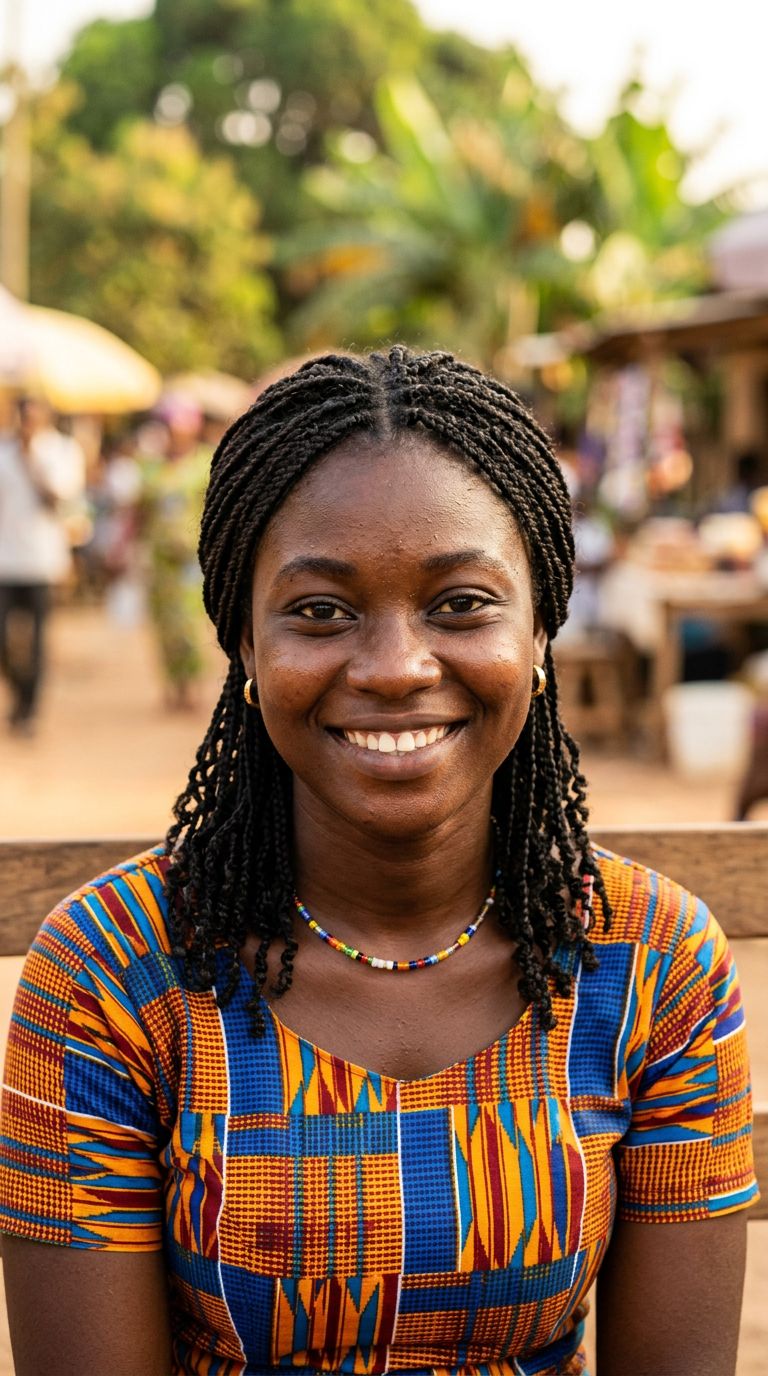 Young woman from Ghana