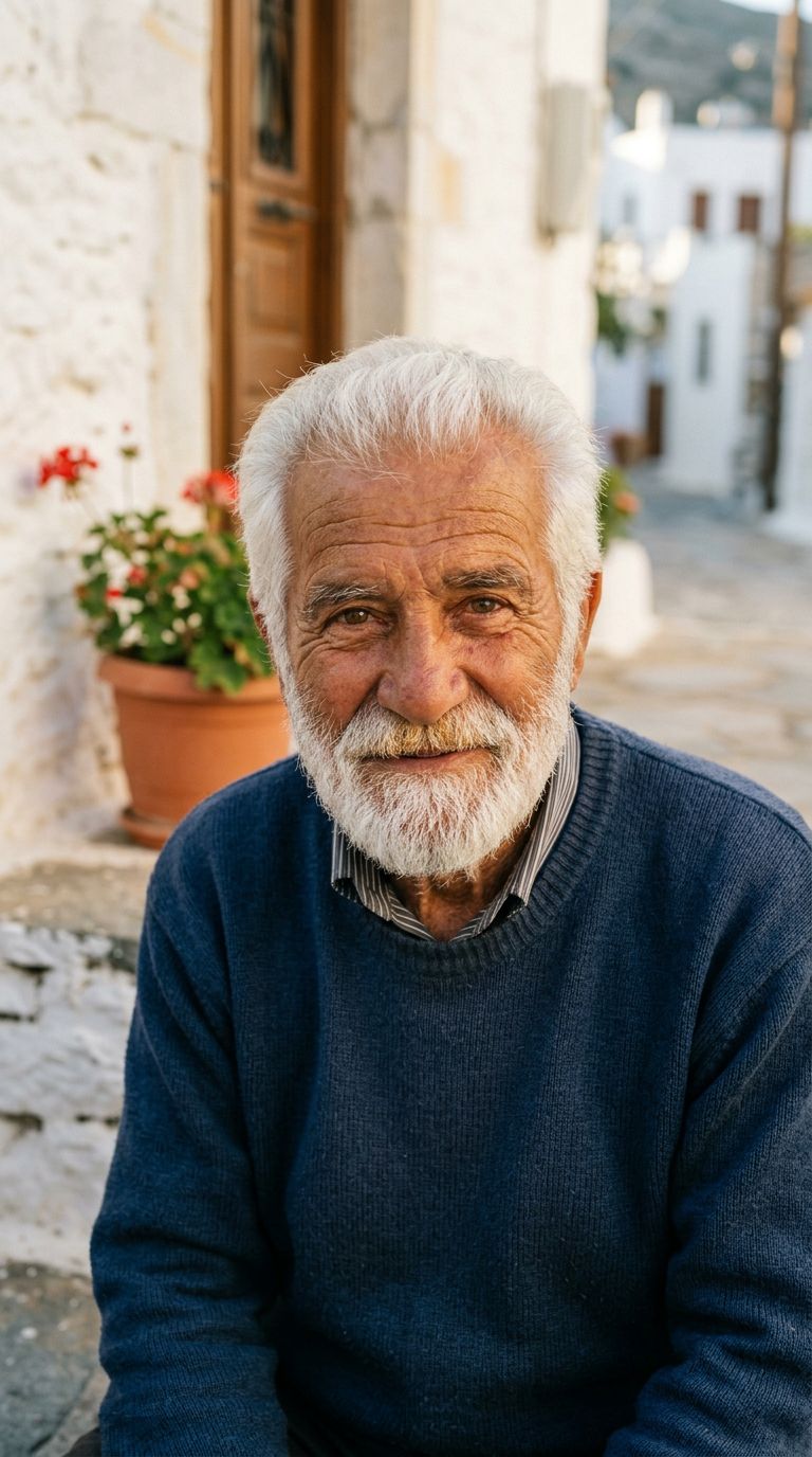 Elderly man from Greece